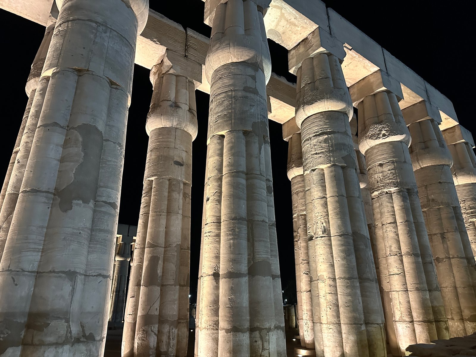 Luxor Temple at Night