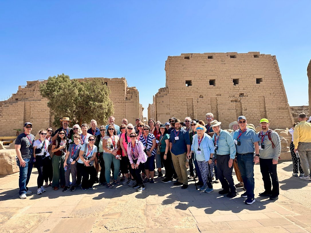 Nate Loper Egypt Tour Group Luxor Temple