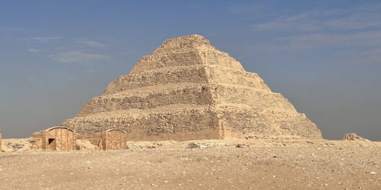 Step Pyramid of Djoser at Saqqara, Egypt