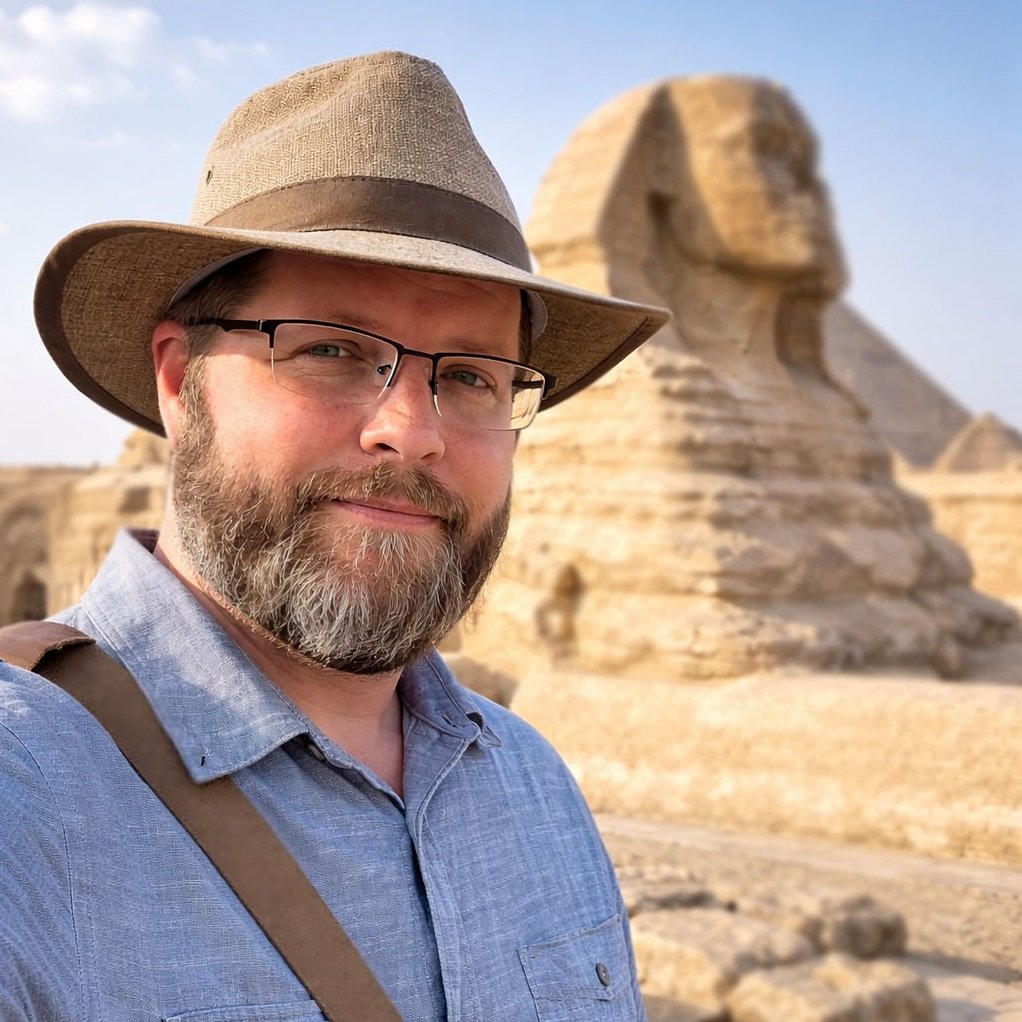 Nate Loper Sphinx Giza Egypt